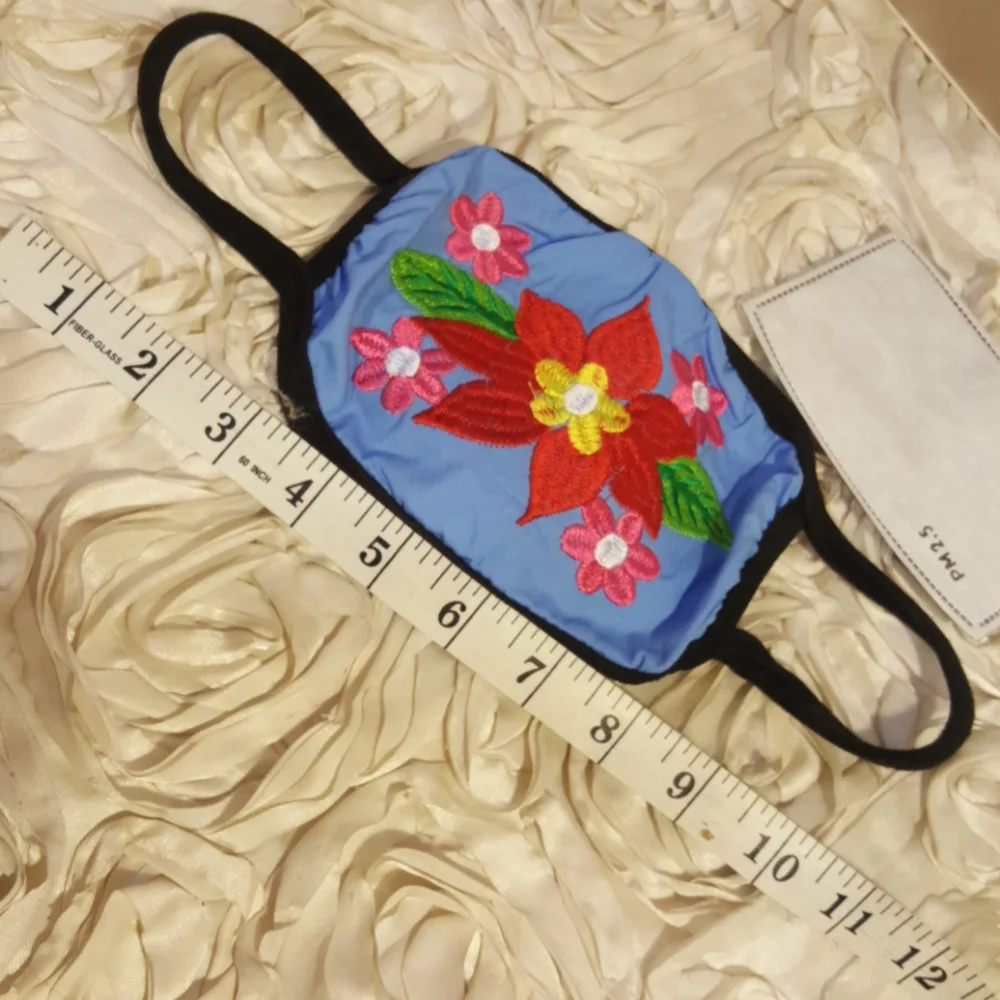 Face Mask Embroidered Fashion Mask